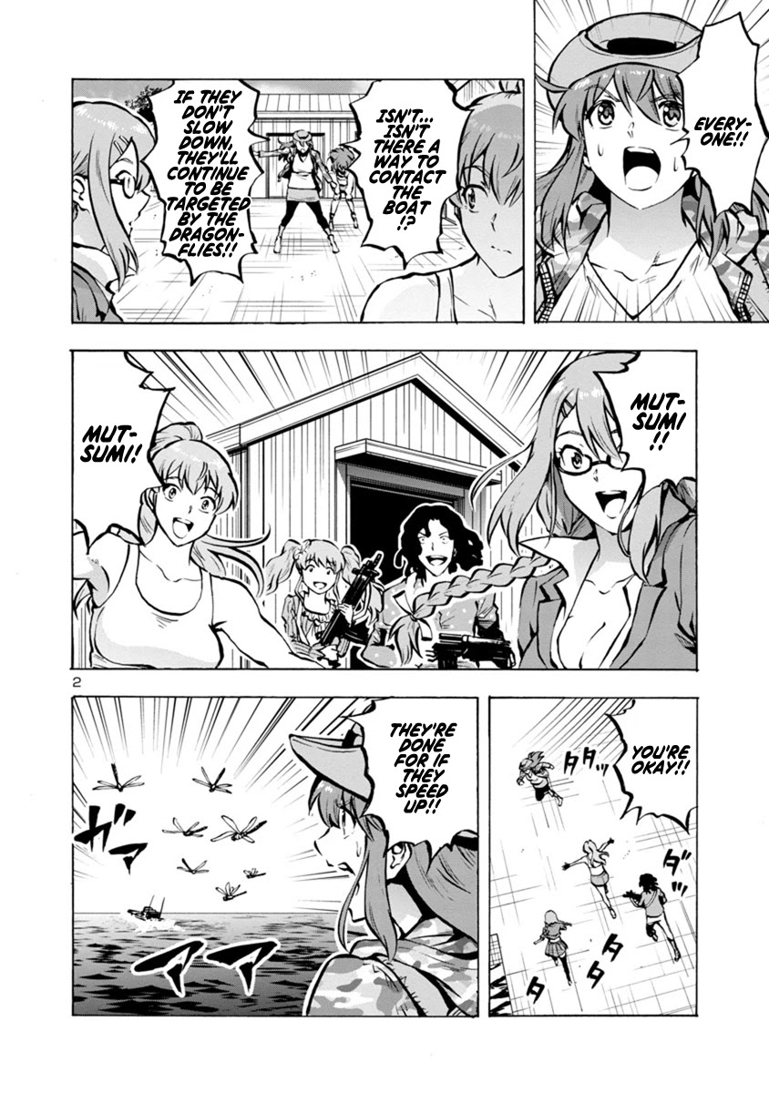 Dai Kyochuu Rettou Chapter 22.2 page 2 - Chapter 22.2: Pursuit on the sea (Part 02)