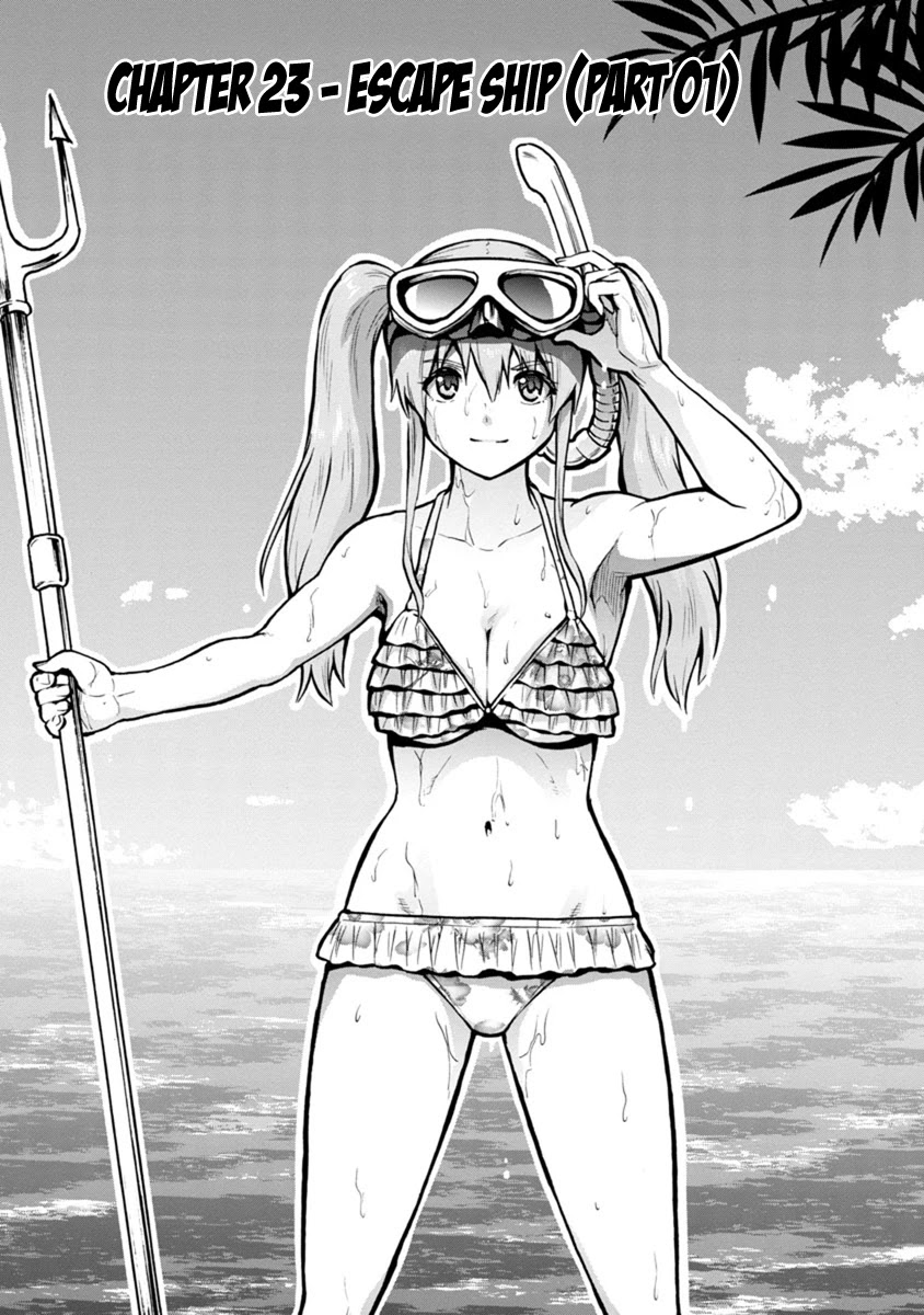 Dai Kyochuu Rettou Chapter 23.1 page 1 - Chapter 23.1: Escape Ship (Part 01)