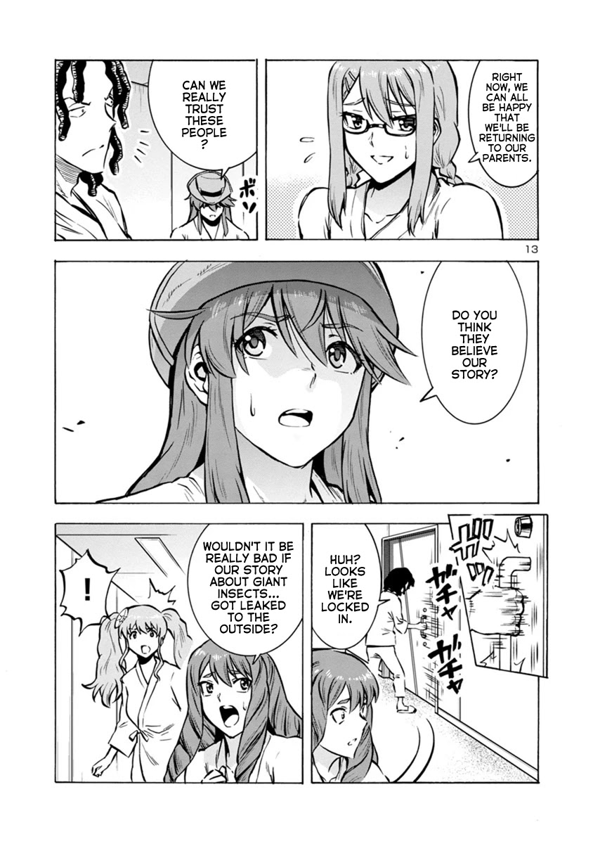 Dai Kyochuu Rettou Chapter 25.1 page 13 - Chapter 25.1: Full Stomach (Part 01)