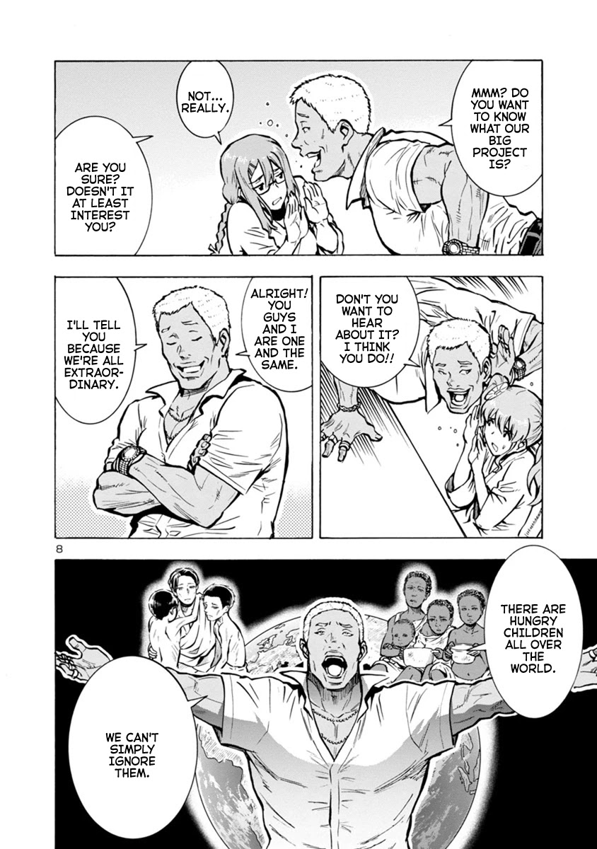 Dai Kyochuu Rettou Chapter 25.2 page 8 - Chapter 25.2: Full Stomach (Part 02)