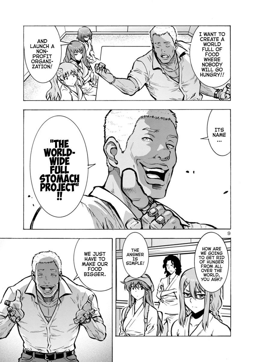 Dai Kyochuu Rettou Chapter 25.2 page 9 - Chapter 25.2: Full Stomach (Part 02)