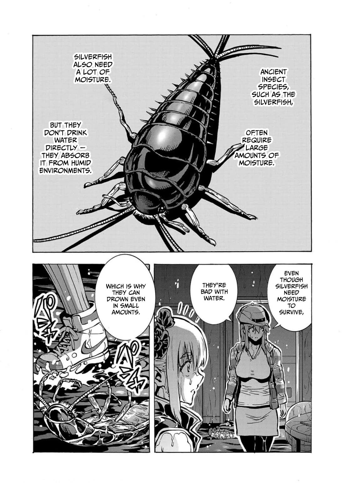 Dai Kyochuu Rettou Chapter 28 page 22 - Chapter 28: Silverfish