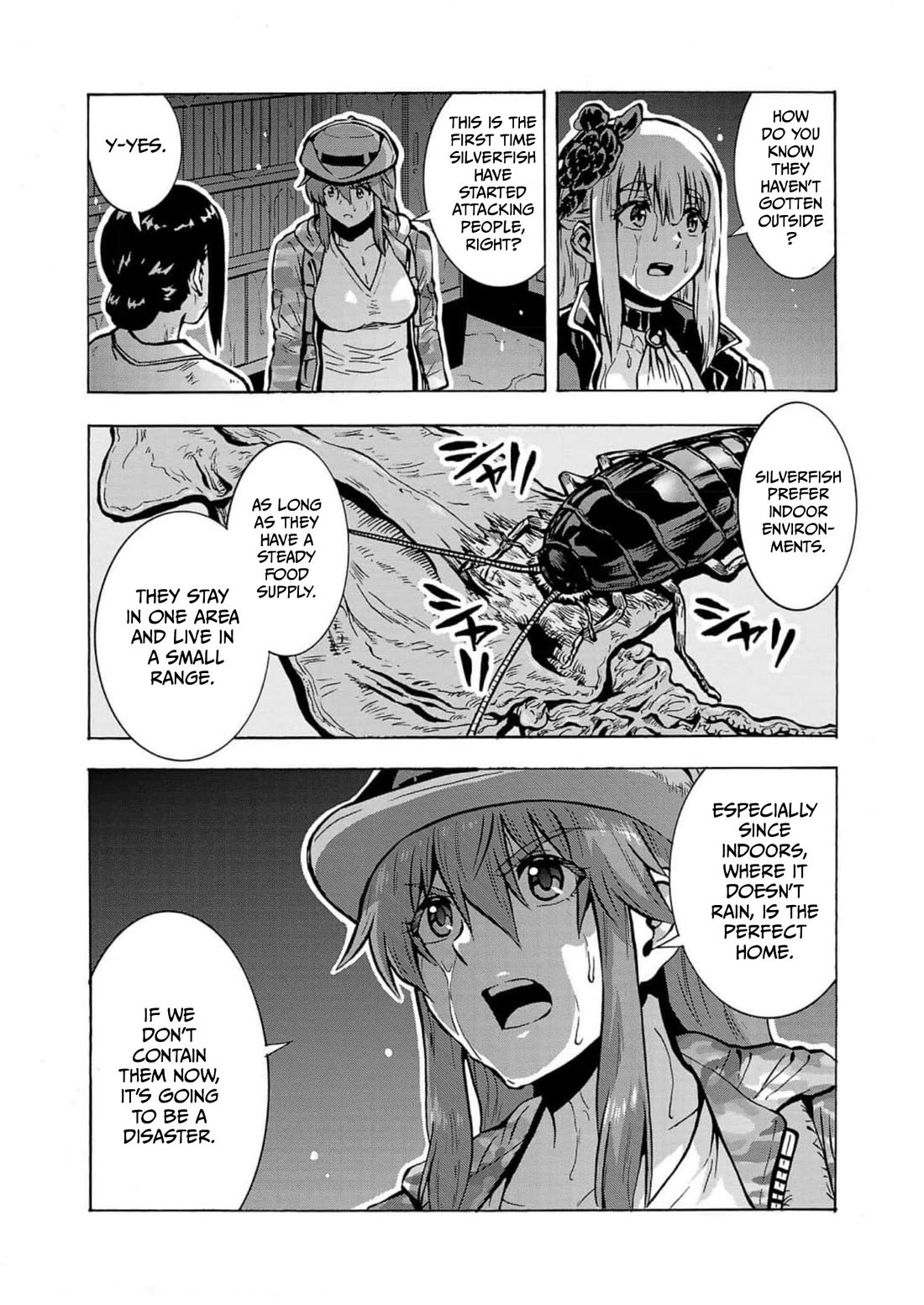 Dai Kyochuu Rettou Chapter 28 page 24 - Chapter 28: Silverfish