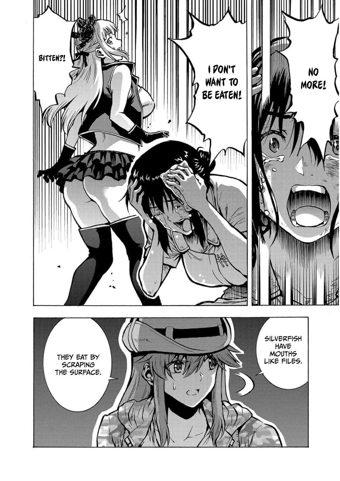 Dai Kyochuu Rettou Chapter 28 page 6 - Chapter 28: Silverfish