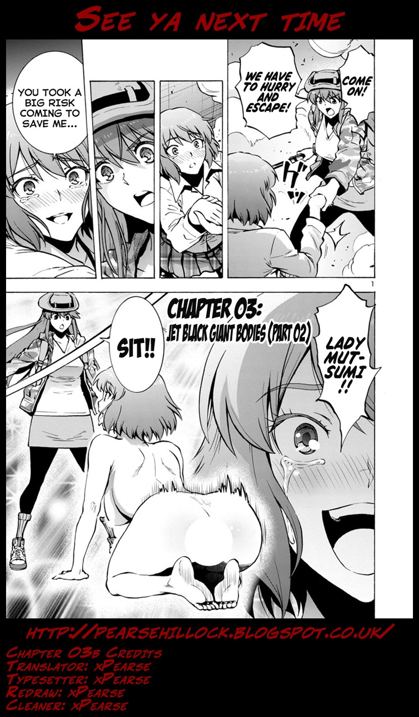 Dai Kyochuu Rettou Chapter 3.2 page 20 - Chapter 3.2: Jet Black Giant Bodies (Part 02)