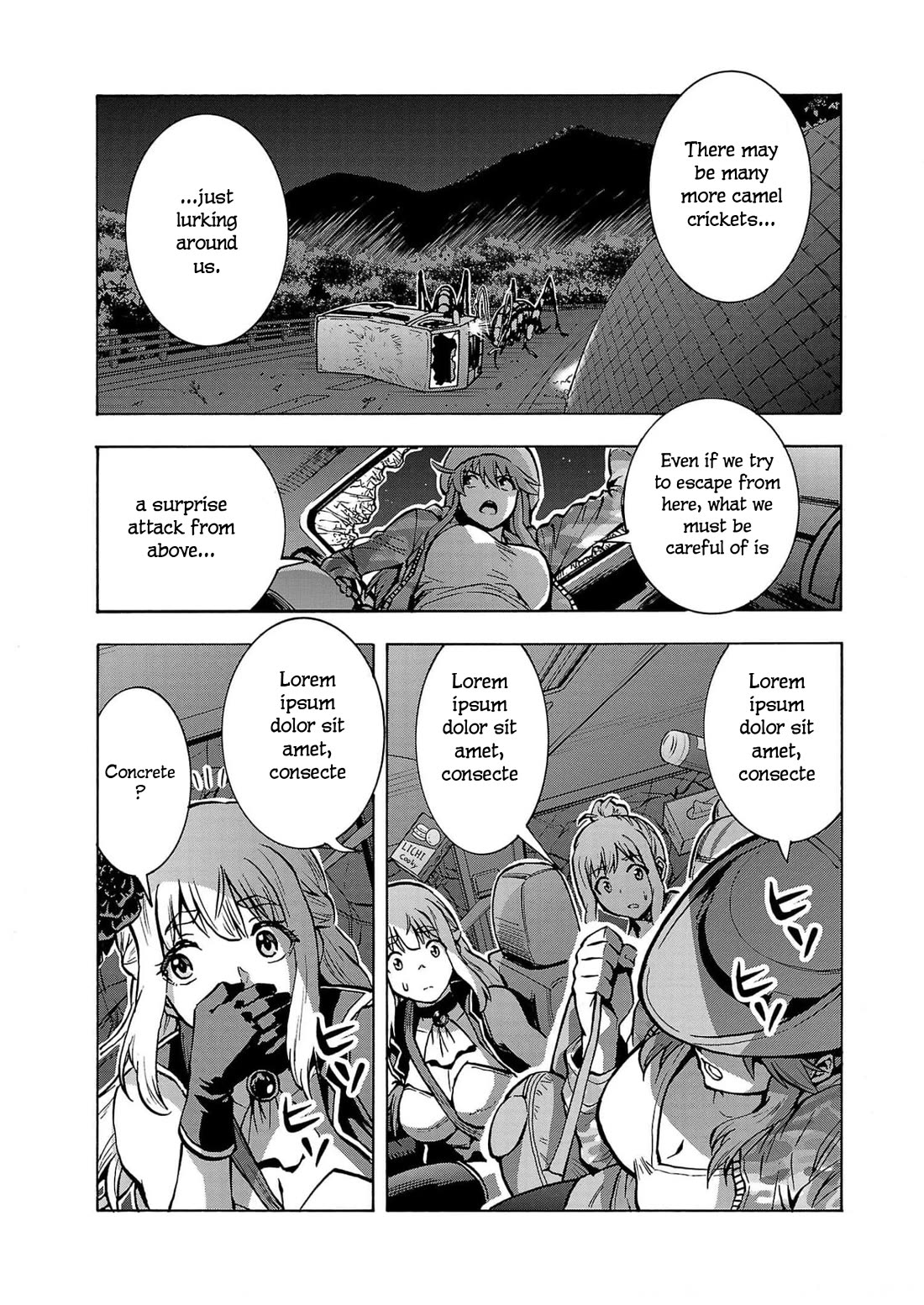 Dai Kyochuu Rettou Chapter 30 page 11 - Chapter 30: Concealment