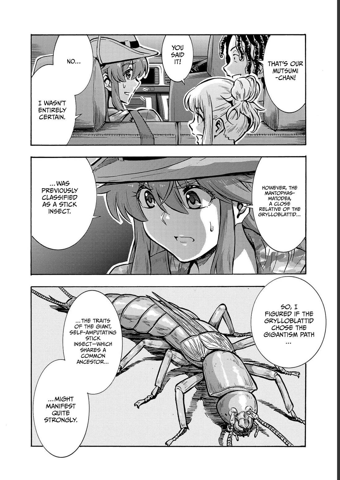 Dai Kyochuu Rettou Chapter 33 page 35 - Chapter 33: ADAPTATION