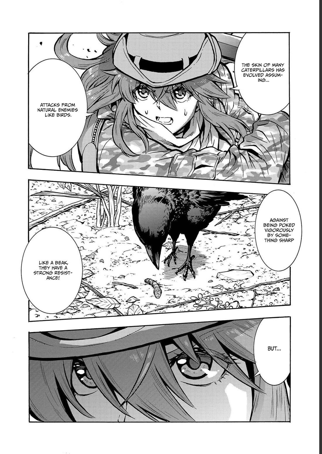Dai Kyochuu Rettou Chapter 35 page 22 - Chapter 35: DEFENSE