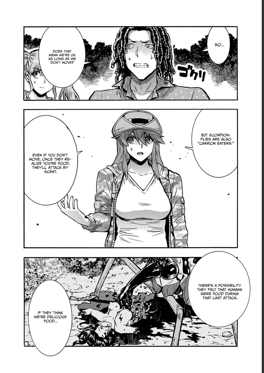 Dai Kyochuu Rettou Chapter 36 page 22 - Chapter 36: SCORPION FLY