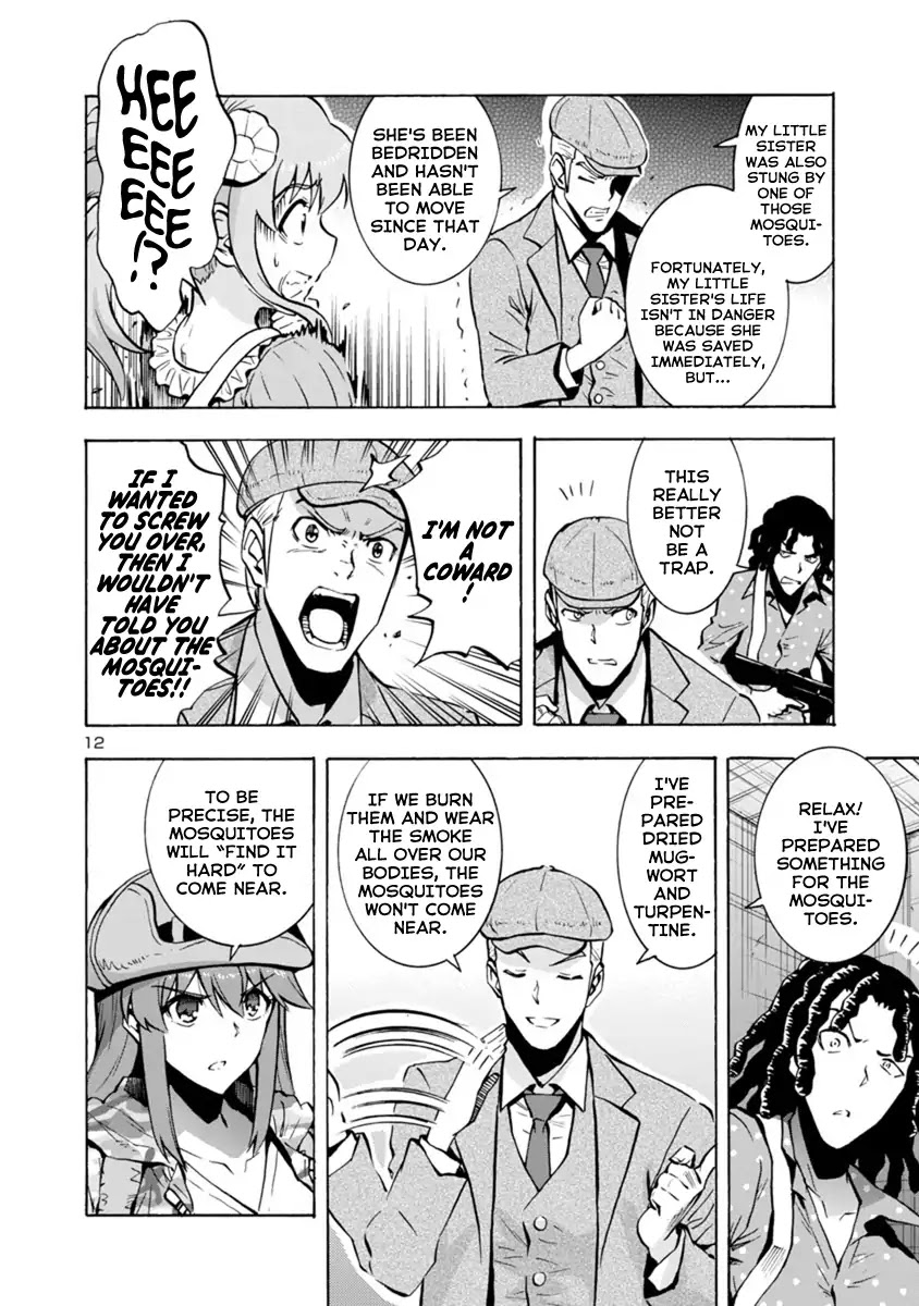 Dai Kyochuu Rettou Chapter 4.1 page 12 - Chapter 4.1: Forest of the Bloodsuckers (Part 01)