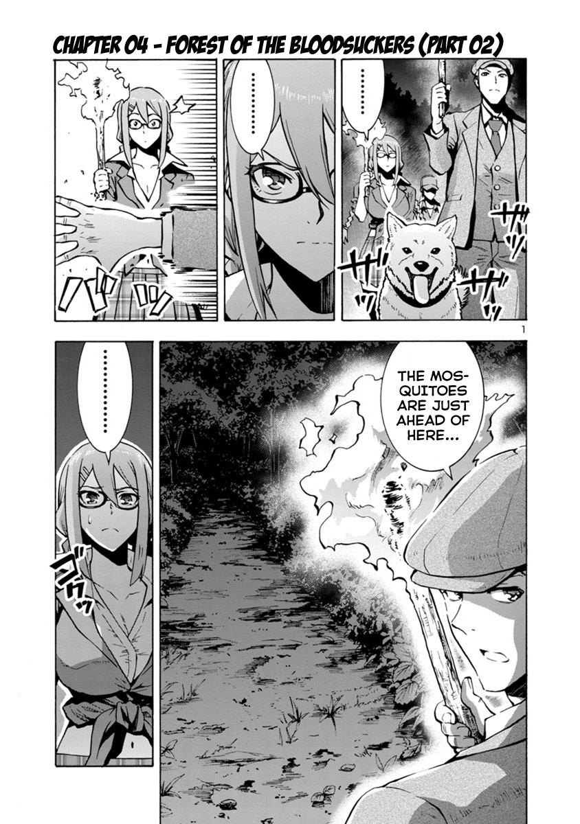 Dai Kyochuu Rettou Chapter 4.2 page 1 - Chapter 4.2: Forest of the Bloodsuckers (Part 02)