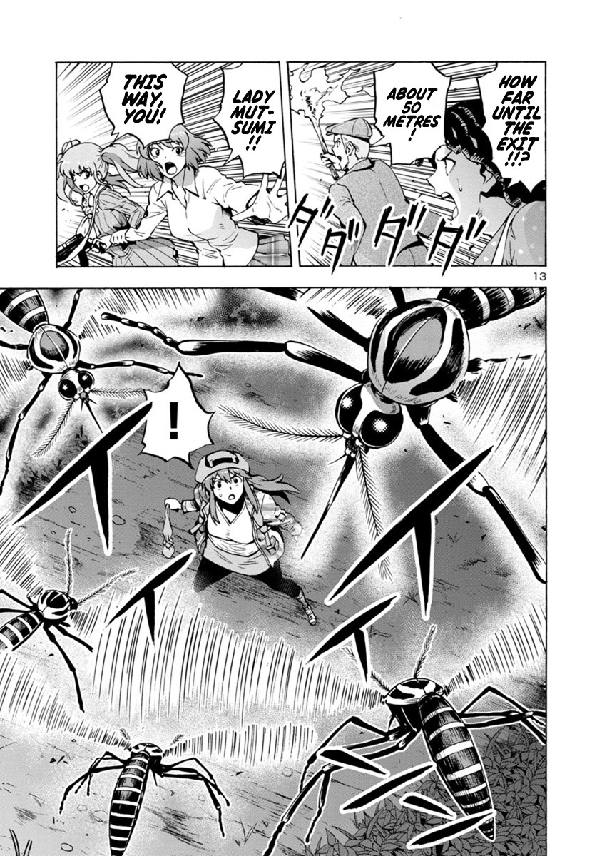 Dai Kyochuu Rettou Chapter 4.2 page 13 - Chapter 4.2: Forest of the Bloodsuckers (Part 02)