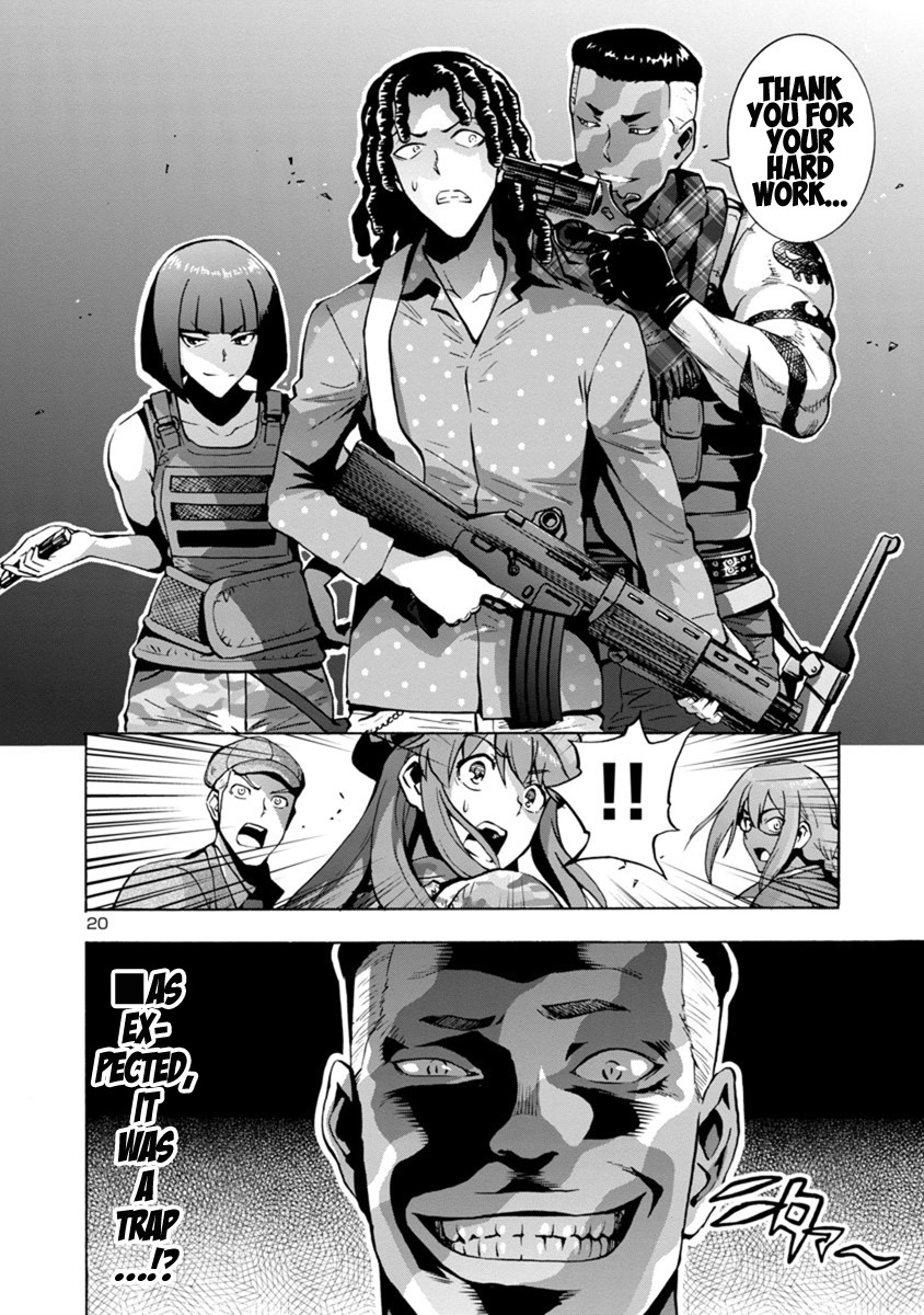 Dai Kyochuu Rettou Chapter 4.2 page 20 - Chapter 4.2: Forest of the Bloodsuckers (Part 02)