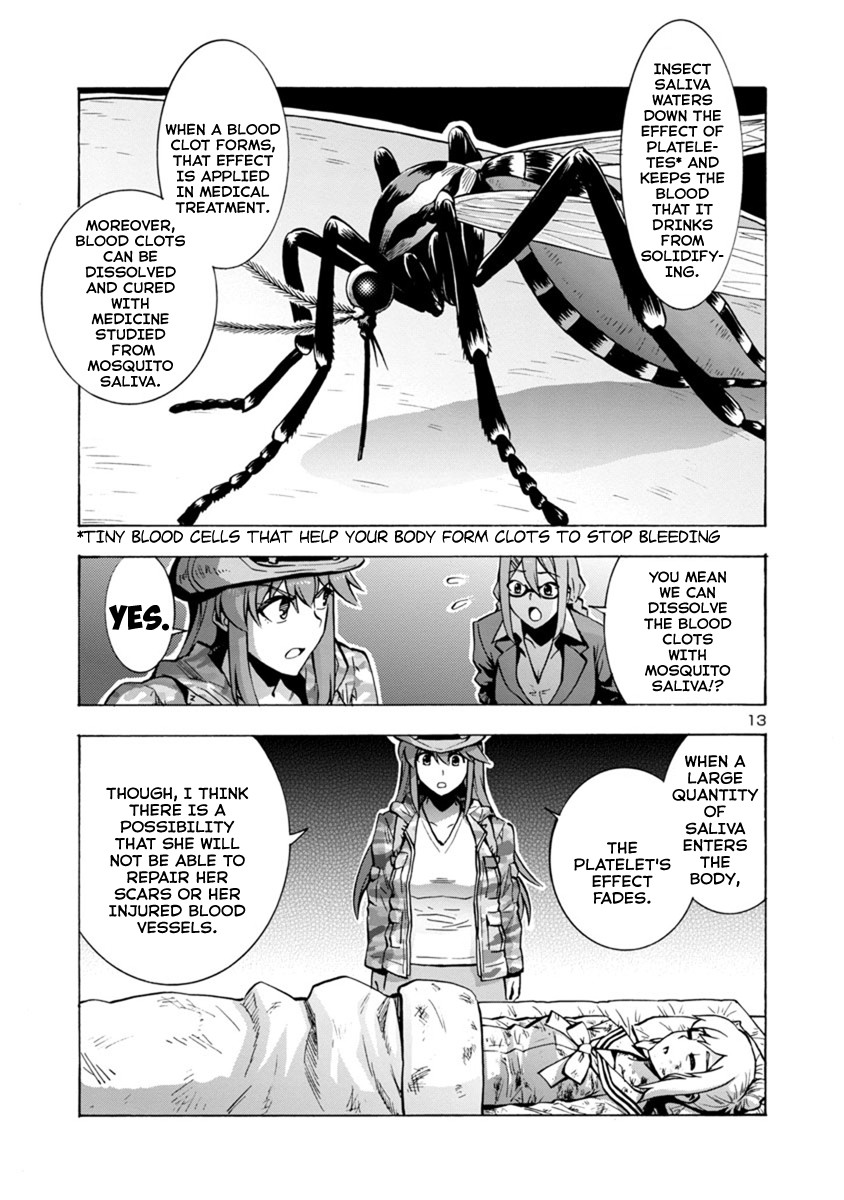 Dai Kyochuu Rettou Chapter 5 page 13 - Chapter 5: Wrong Turn (Part 01)