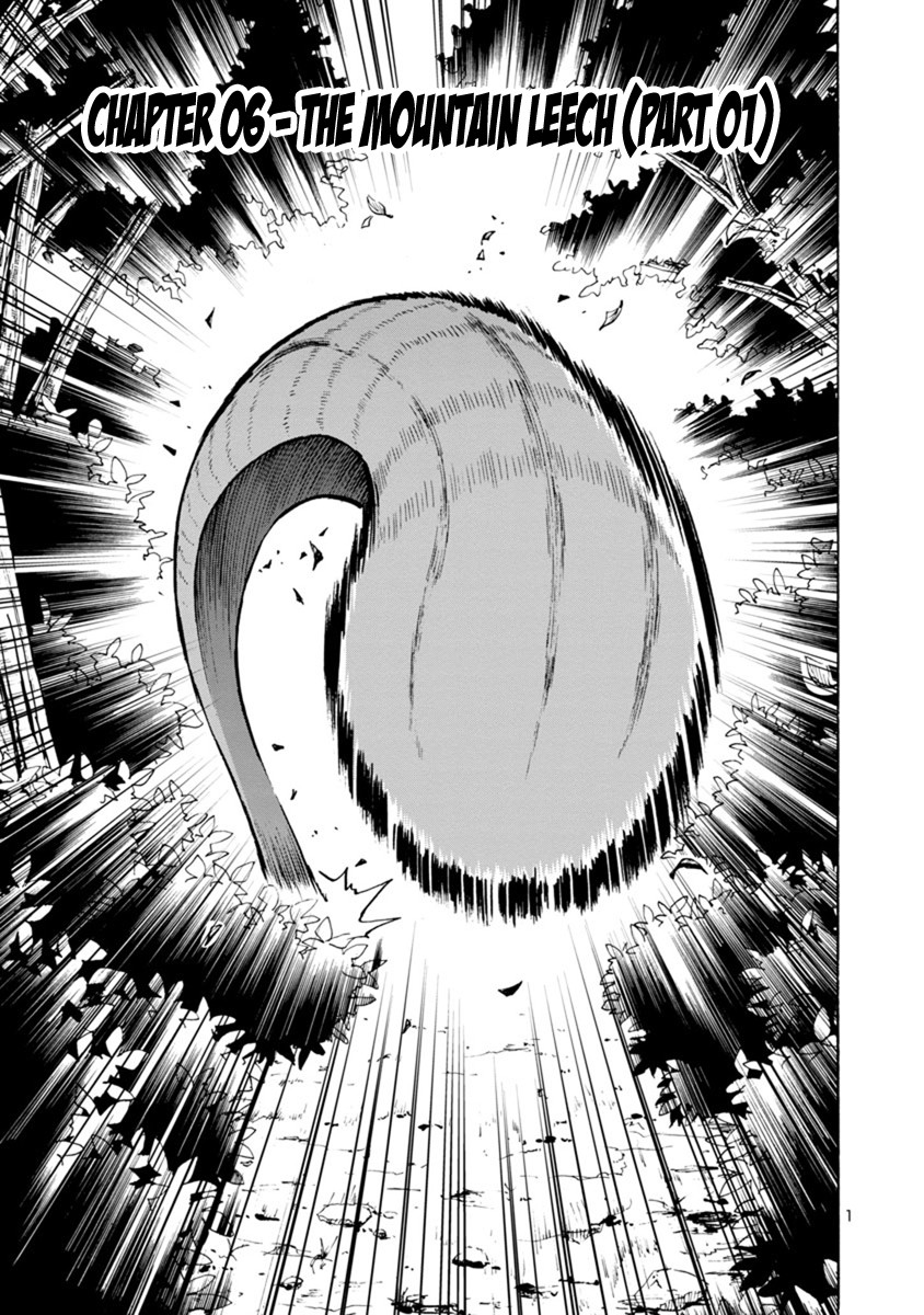 Dai Kyochuu Rettou Chapter 6.1 page 1 - Chapter 6.1: The Mountain Leech (Part 01)