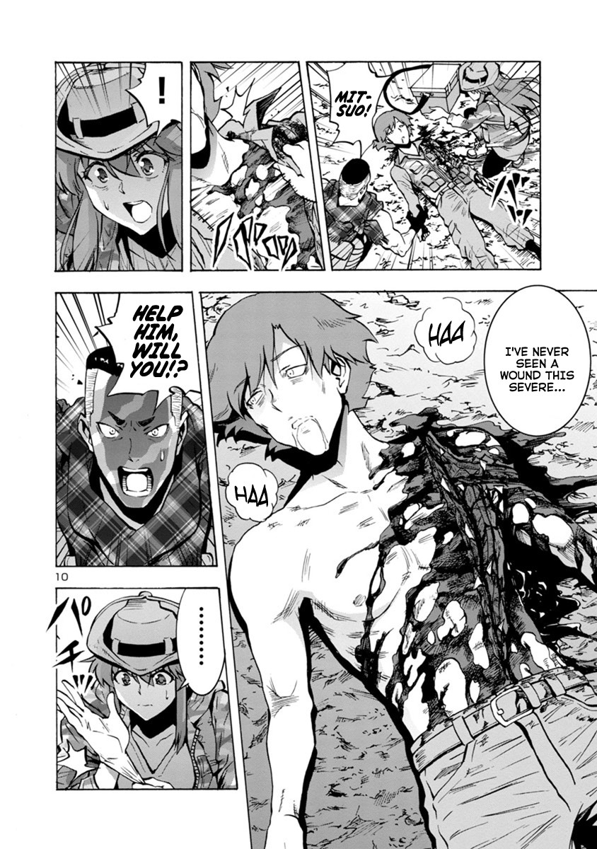 Dai Kyochuu Rettou Chapter 6.2 page 10 - Chapter 6.2: The Mountain Leech (Part 02)
