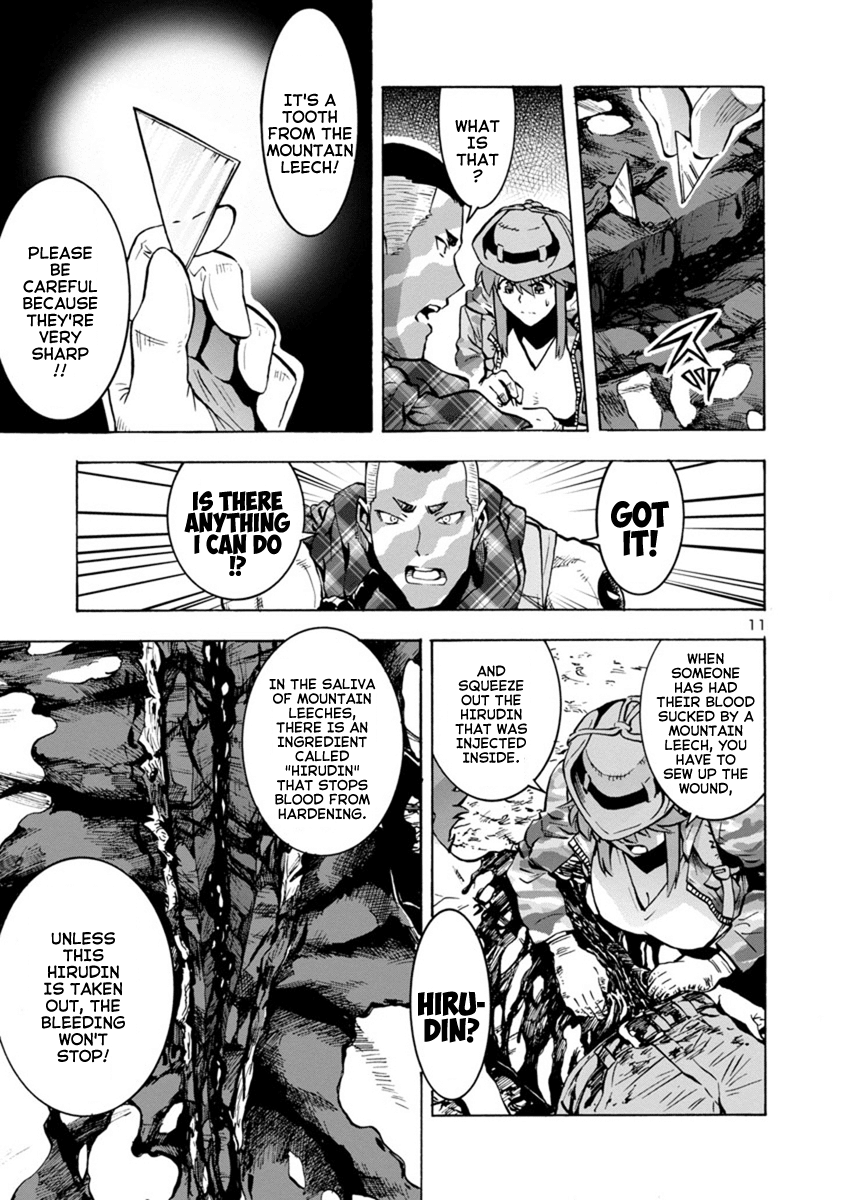 Dai Kyochuu Rettou Chapter 6.2 page 11 - Chapter 6.2: The Mountain Leech (Part 02)