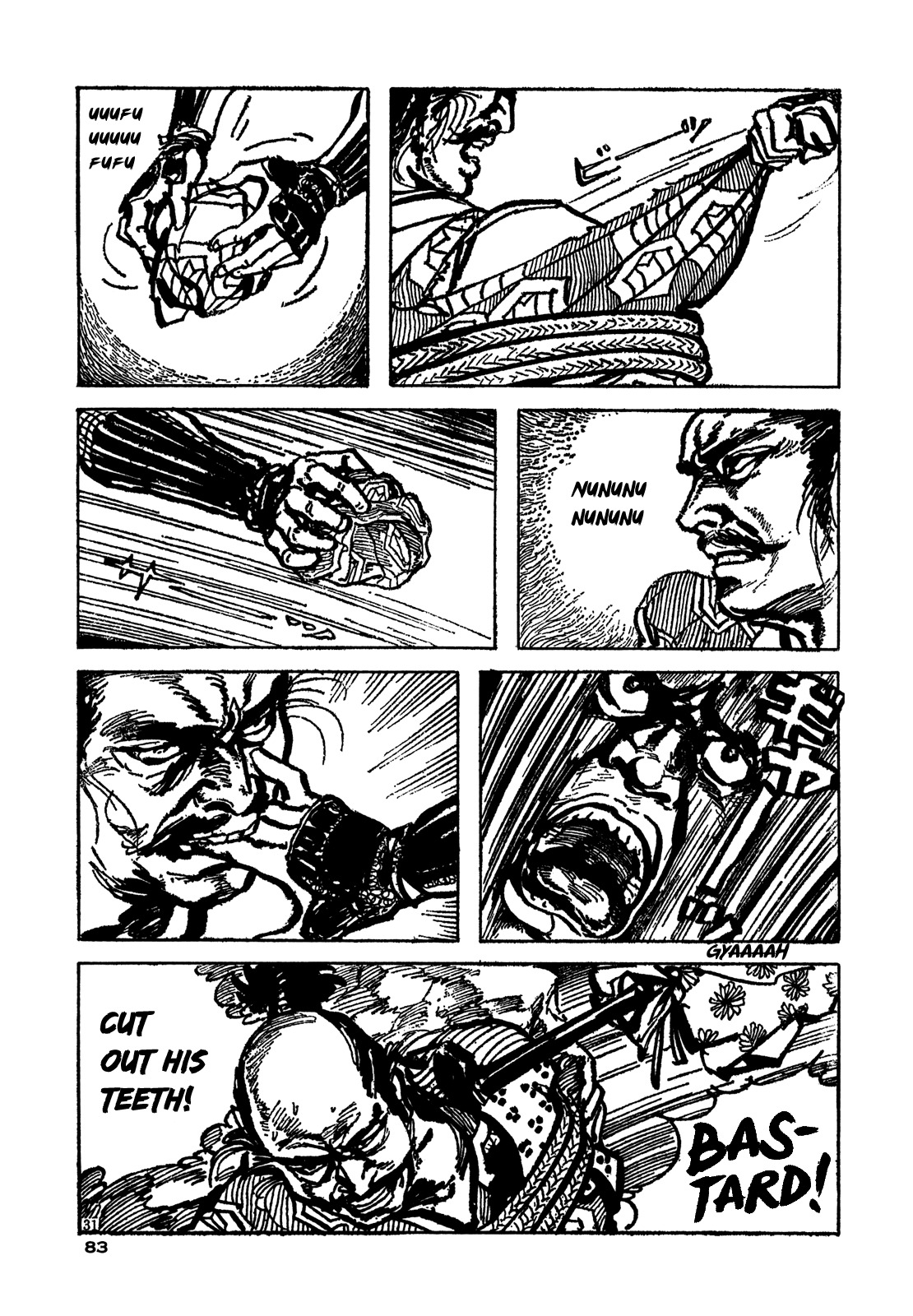 Daichi Gokujou Chi Dairuma Rikishi Chapter 2 page 28 - Chapter 2: The Great Hell Castle (2)