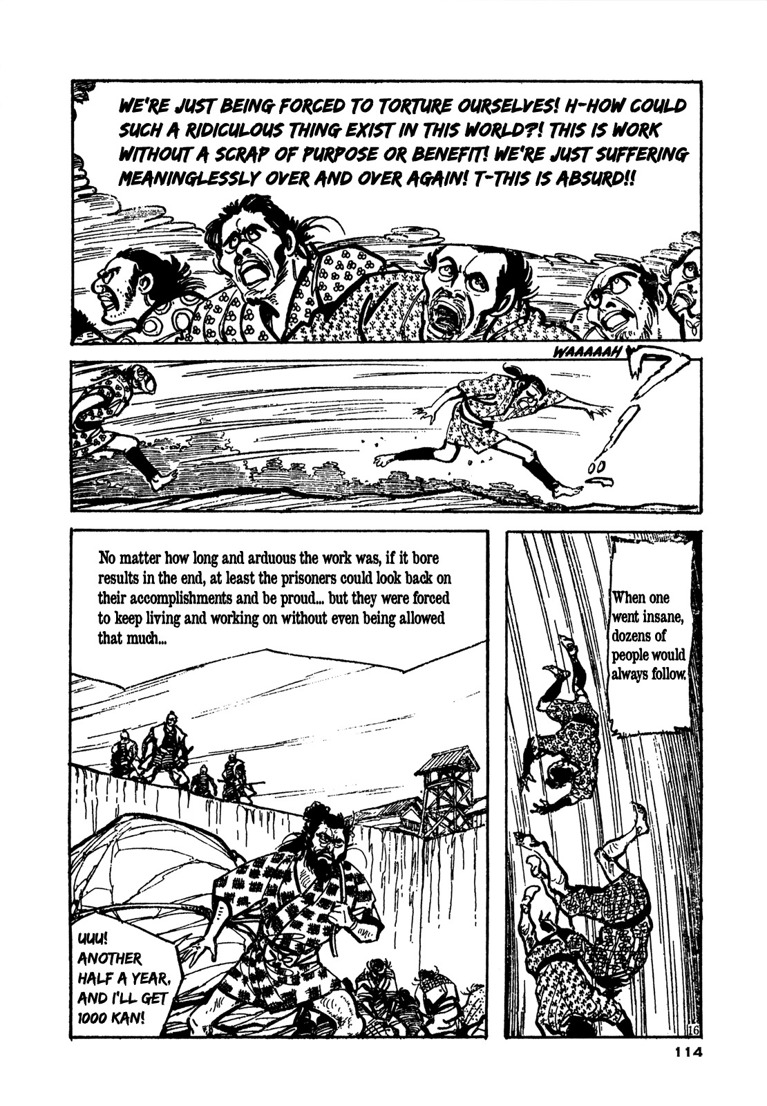 Daichi Gokujou Chi Dairuma Rikishi Chapter 3 page 14 - Chapter 3: The Great Hell Castle (3)