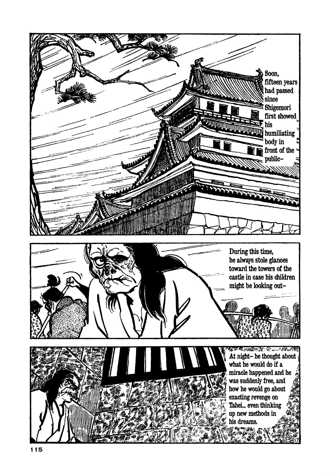 Daichi Gokujou Chi Dairuma Rikishi Chapter 3 page 15 - Chapter 3: The Great Hell Castle (3)