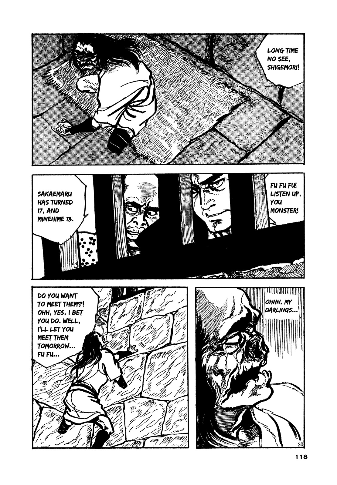 Daichi Gokujou Chi Dairuma Rikishi Chapter 3 page 18 - Chapter 3: The Great Hell Castle (3)