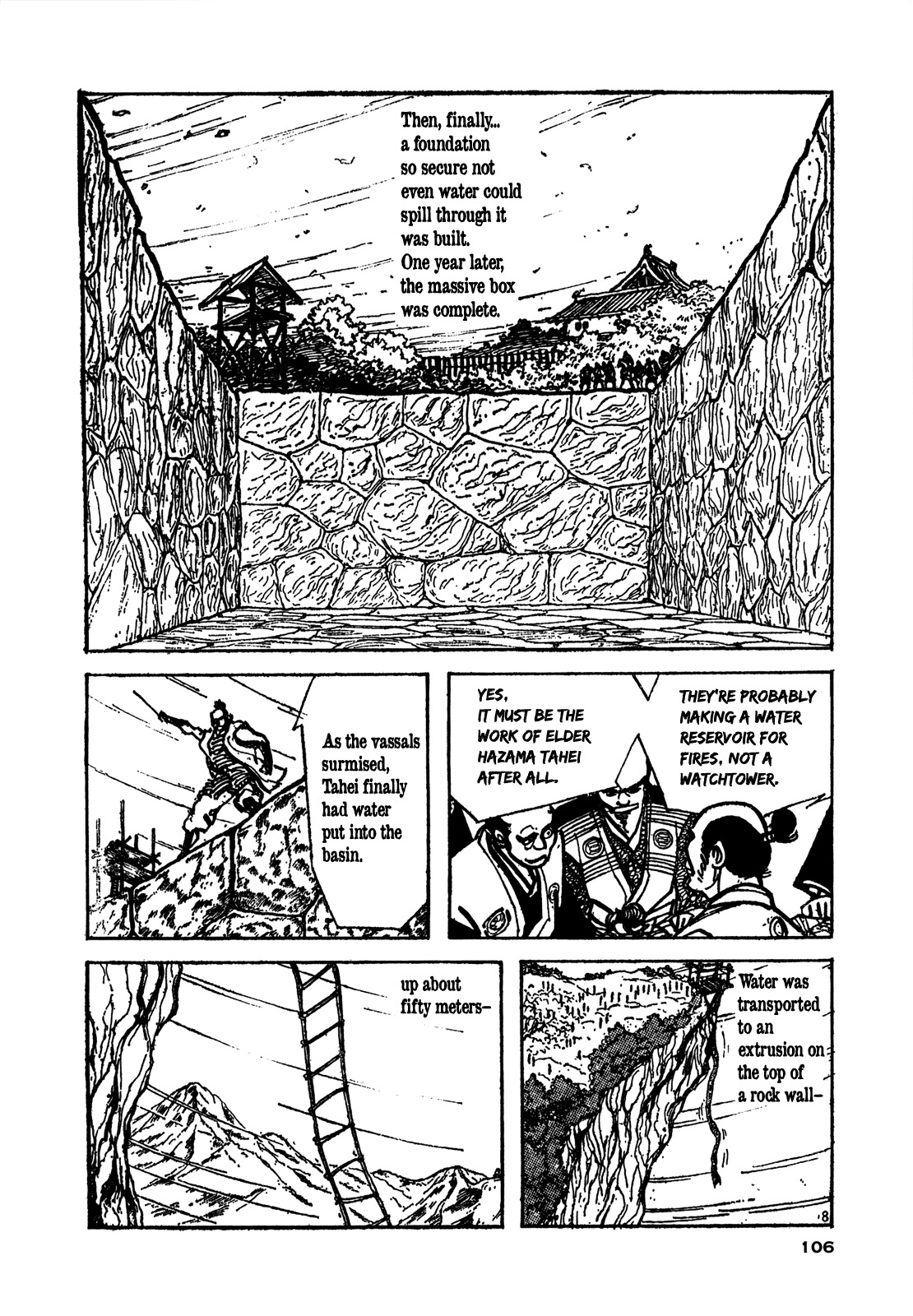 Daichi Gokujou Chi Dairuma Rikishi Chapter 3 page 6 - Chapter 3: The Great Hell Castle (3)