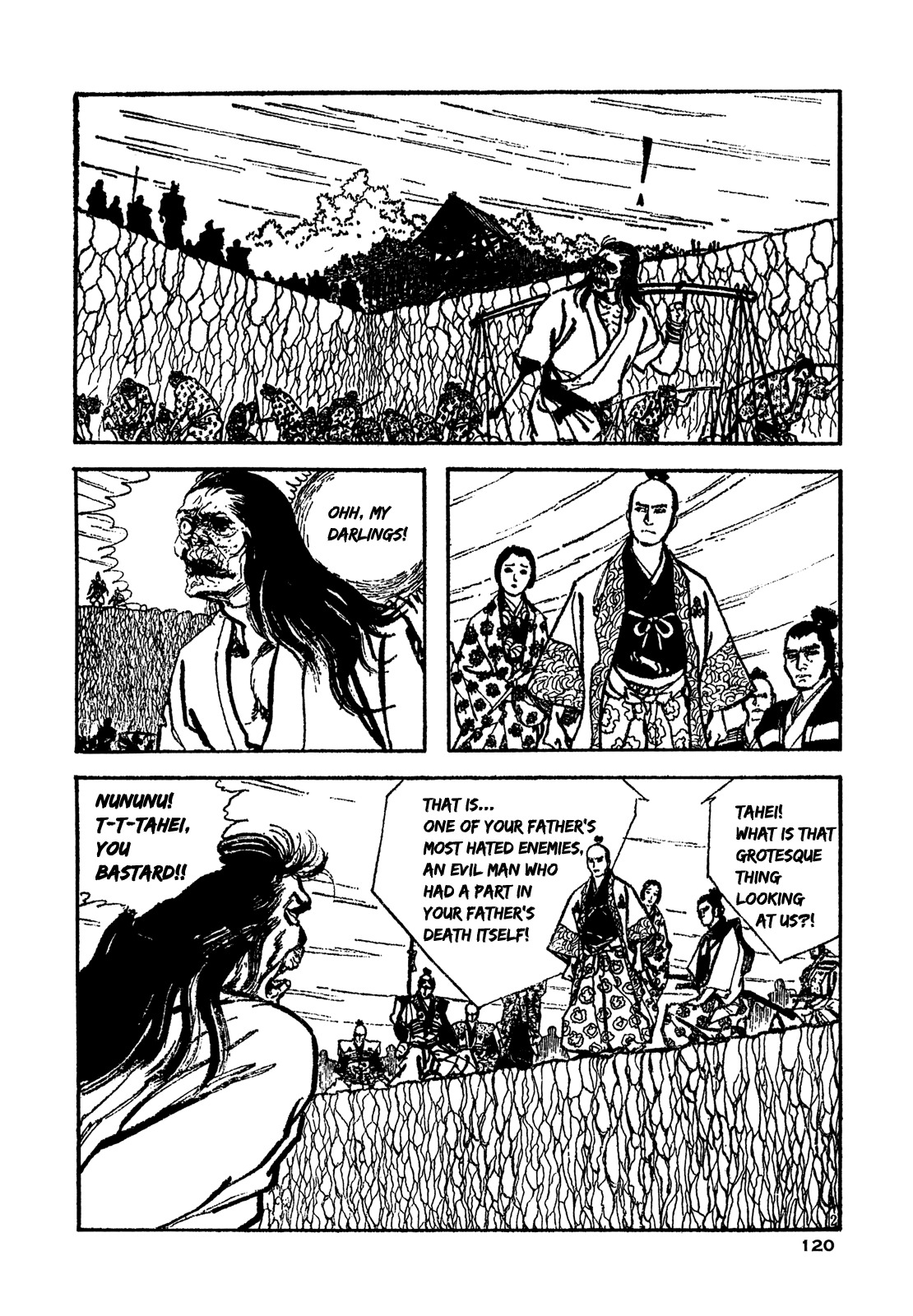 Daichi Gokujou Chi Dairuma Rikishi Chapter 4 page 2 - Chapter 4: The Great Hell Castle (4)