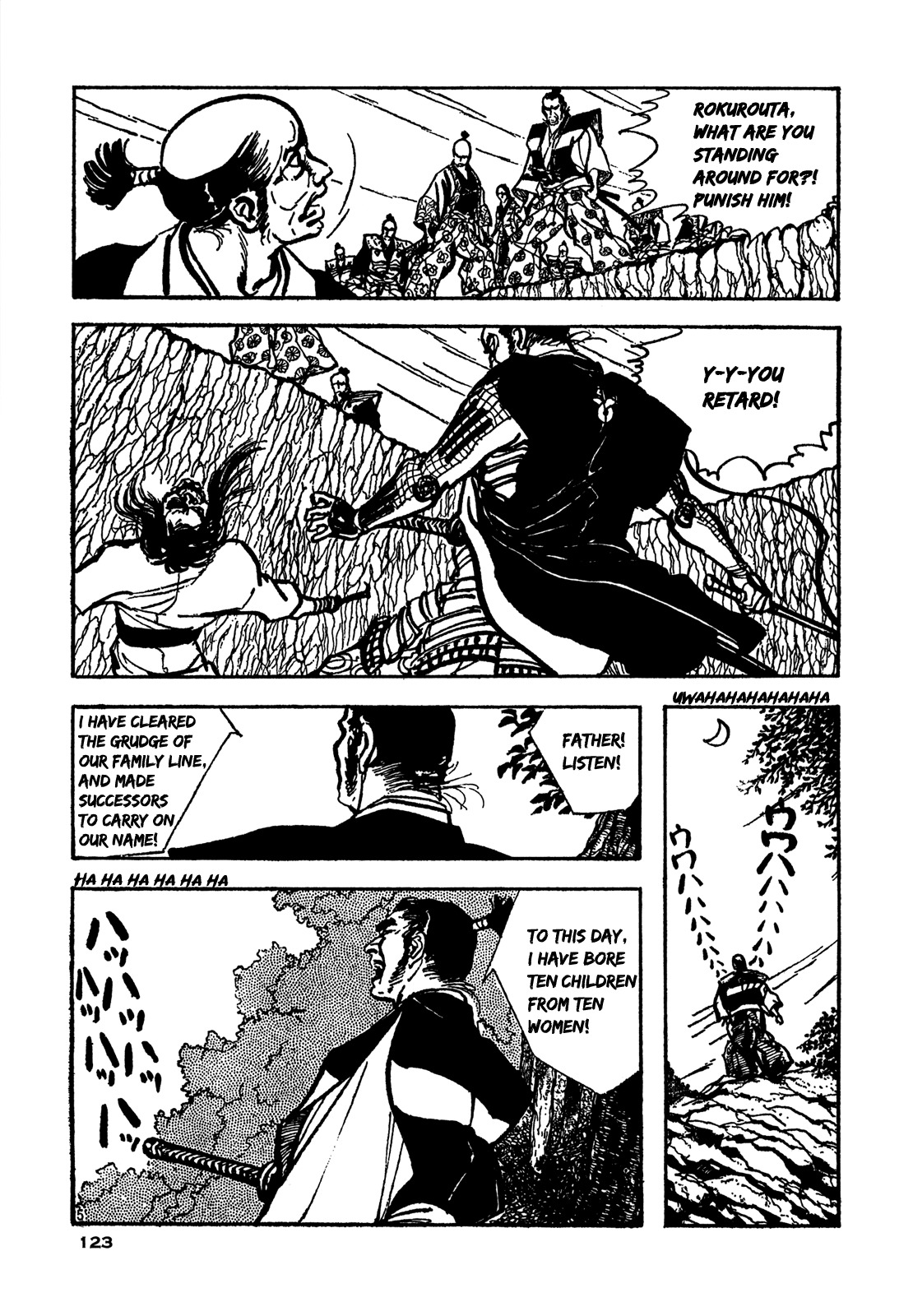 Daichi Gokujou Chi Dairuma Rikishi Chapter 4 page 5 - Chapter 4: The Great Hell Castle (4)