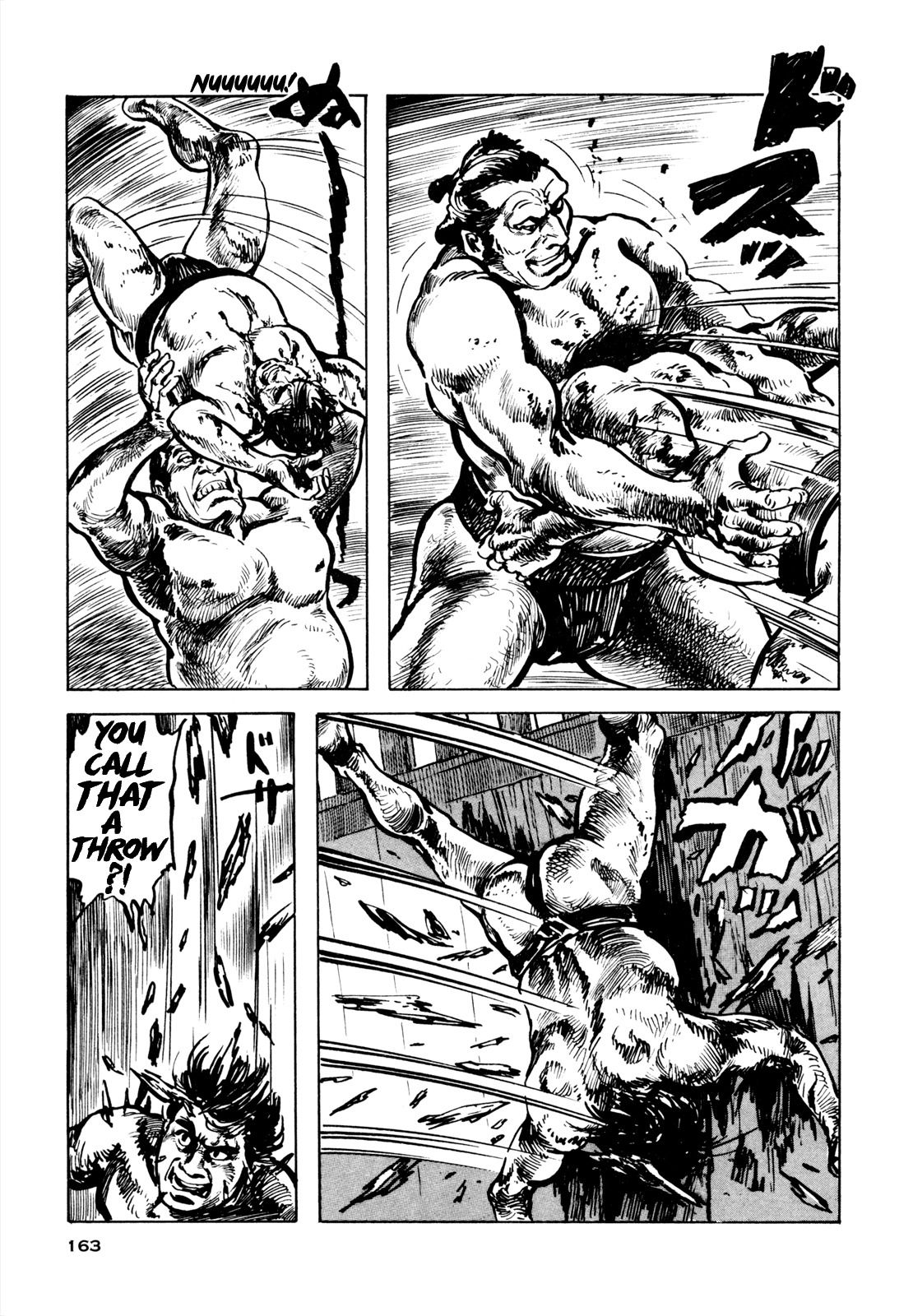 Daichi Gokujou Chi Dairuma Rikishi Chapter 6 page 14 - Chapter 6: The Legend of Great Sumo Soul: Bloody Daruma Warrior