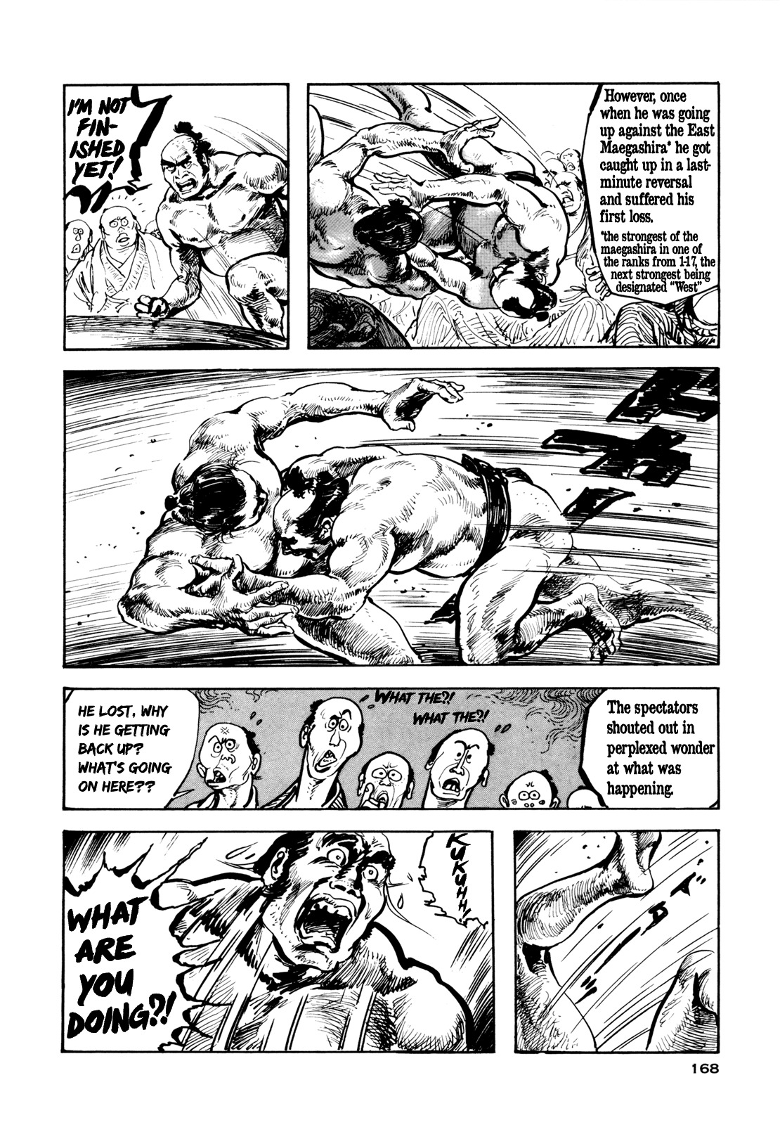 Daichi Gokujou Chi Dairuma Rikishi Chapter 6 page 19 - Chapter 6: The Legend of Great Sumo Soul: Bloody Daruma Warrior