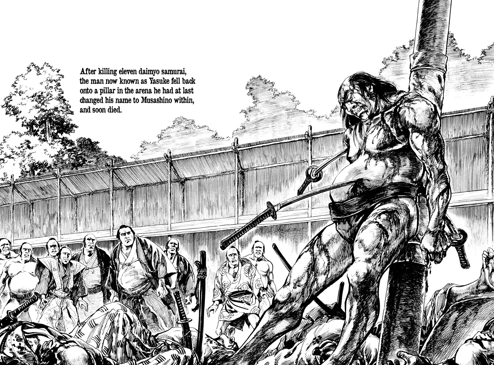 Daichi Gokujou Chi Dairuma Rikishi Chapter 6 page 29 - Chapter 6: The Legend of Great Sumo Soul: Bloody Daruma Warrior