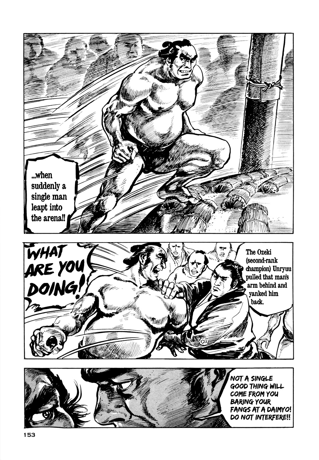Daichi Gokujou Chi Dairuma Rikishi Chapter 6 page 4 - Chapter 6: The Legend of Great Sumo Soul: Bloody Daruma Warrior