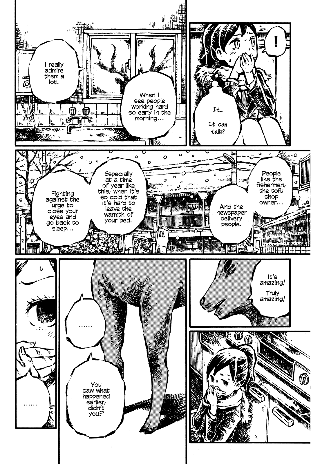 Daidai wa, Hantoumei ni Nidone Suru Chapter 11 page 10 - Chapter 11: The Reindeer on the Bridge