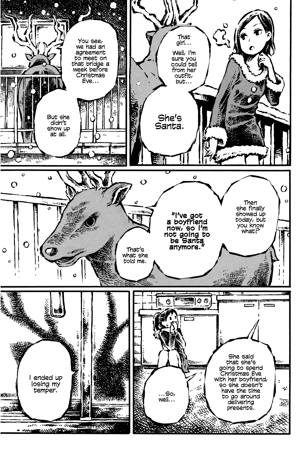 Daidai wa, Hantoumei ni Nidone Suru Chapter 11 page 11 - Chapter 11: The Reindeer on the Bridge