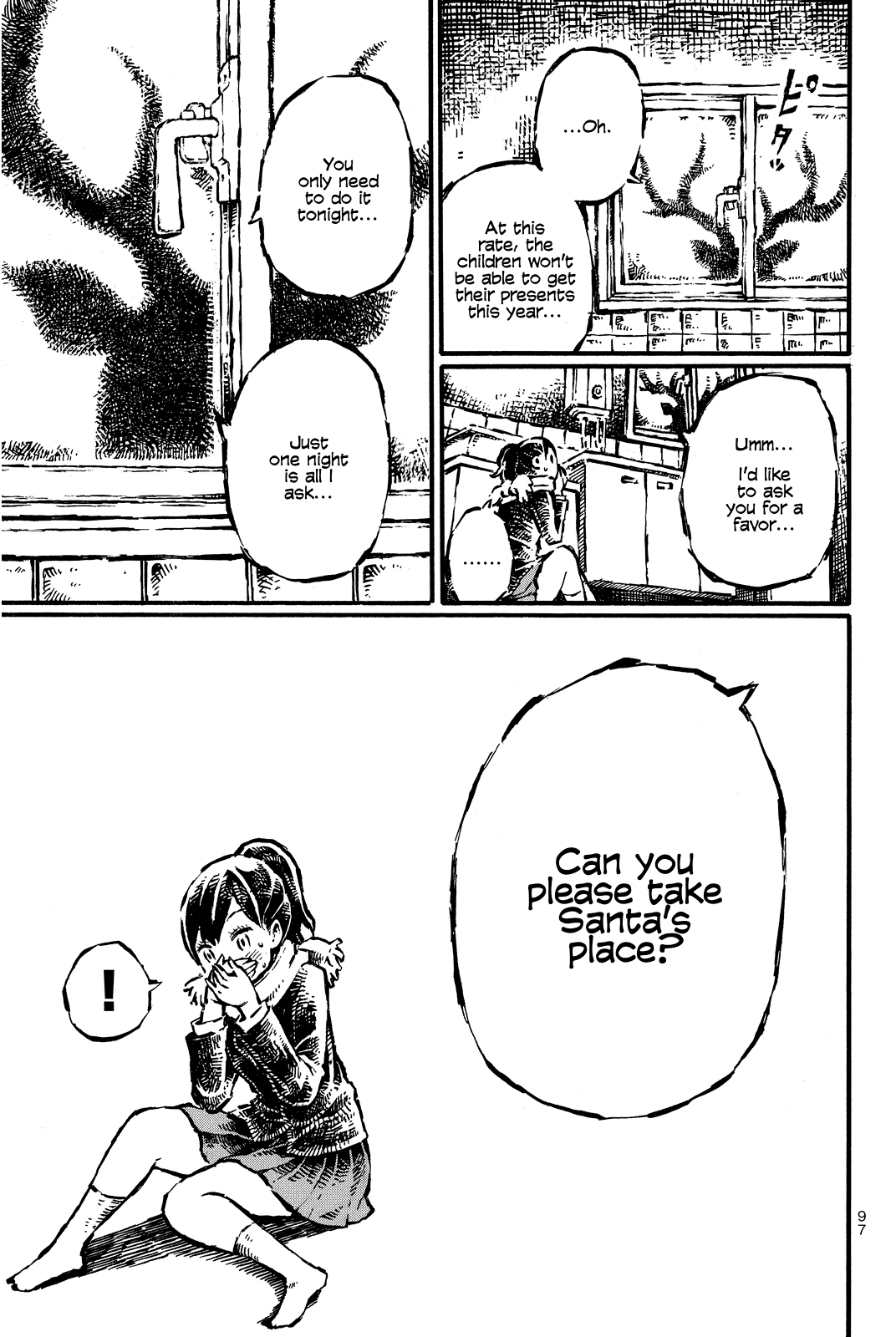 Daidai wa, Hantoumei ni Nidone Suru Chapter 11 page 13 - Chapter 11: The Reindeer on the Bridge