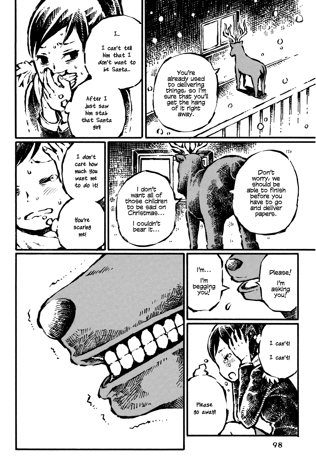 Daidai wa, Hantoumei ni Nidone Suru Chapter 11 page 14 - Chapter 11: The Reindeer on the Bridge