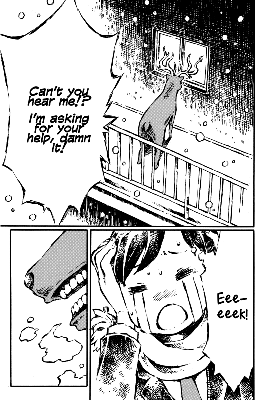 Daidai wa, Hantoumei ni Nidone Suru Chapter 11 page 15 - Chapter 11: The Reindeer on the Bridge