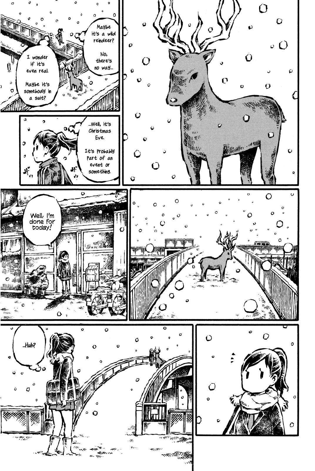 Daidai wa, Hantoumei ni Nidone Suru Chapter 11 page 3 - Chapter 11: The Reindeer on the Bridge