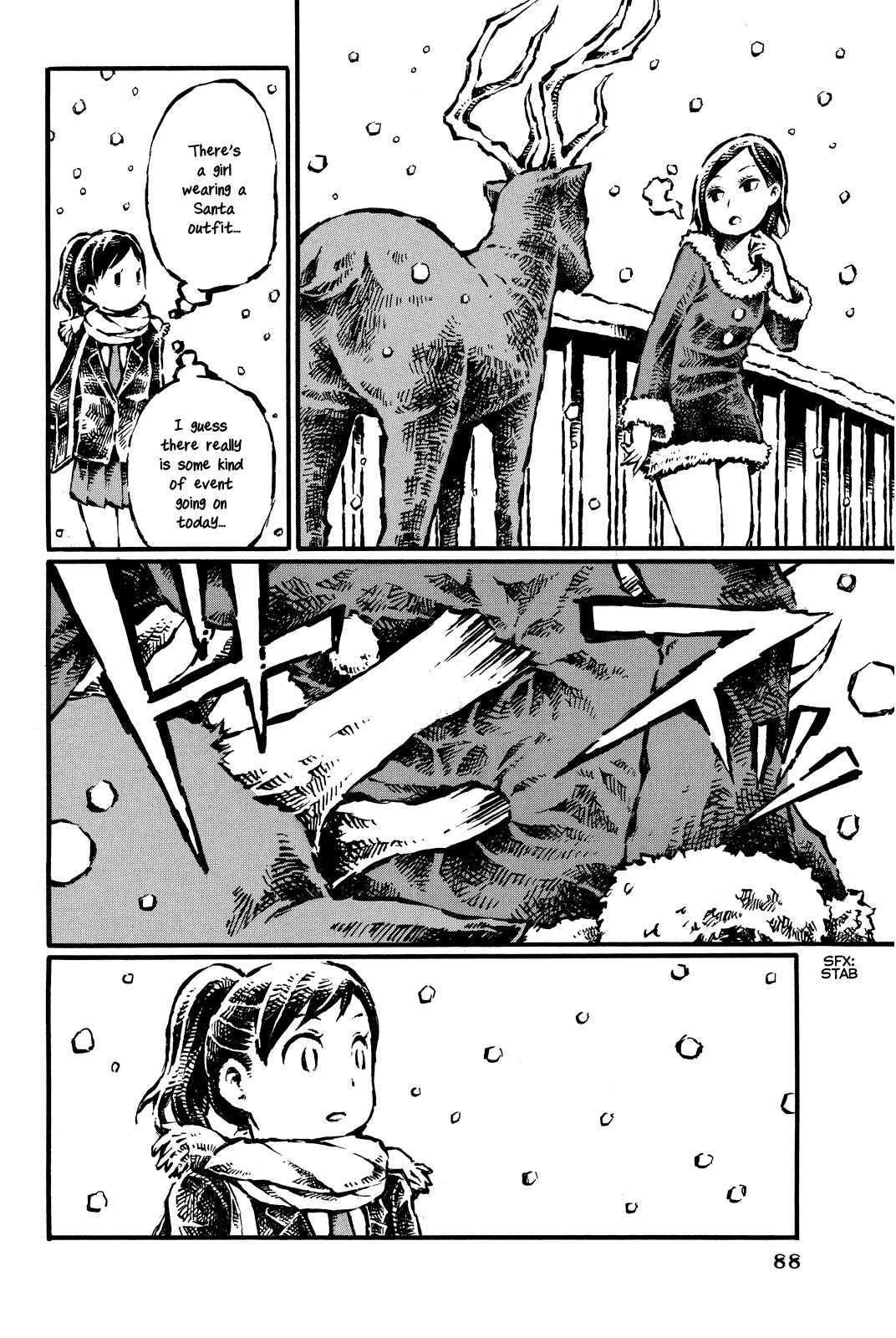 Daidai wa, Hantoumei ni Nidone Suru Chapter 11 page 4 - Chapter 11: The Reindeer on the Bridge