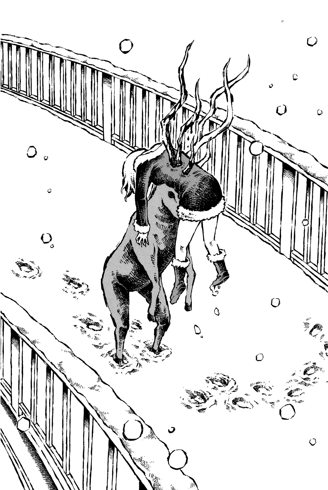 Daidai wa, Hantoumei ni Nidone Suru Chapter 11 page 5 - Chapter 11: The Reindeer on the Bridge