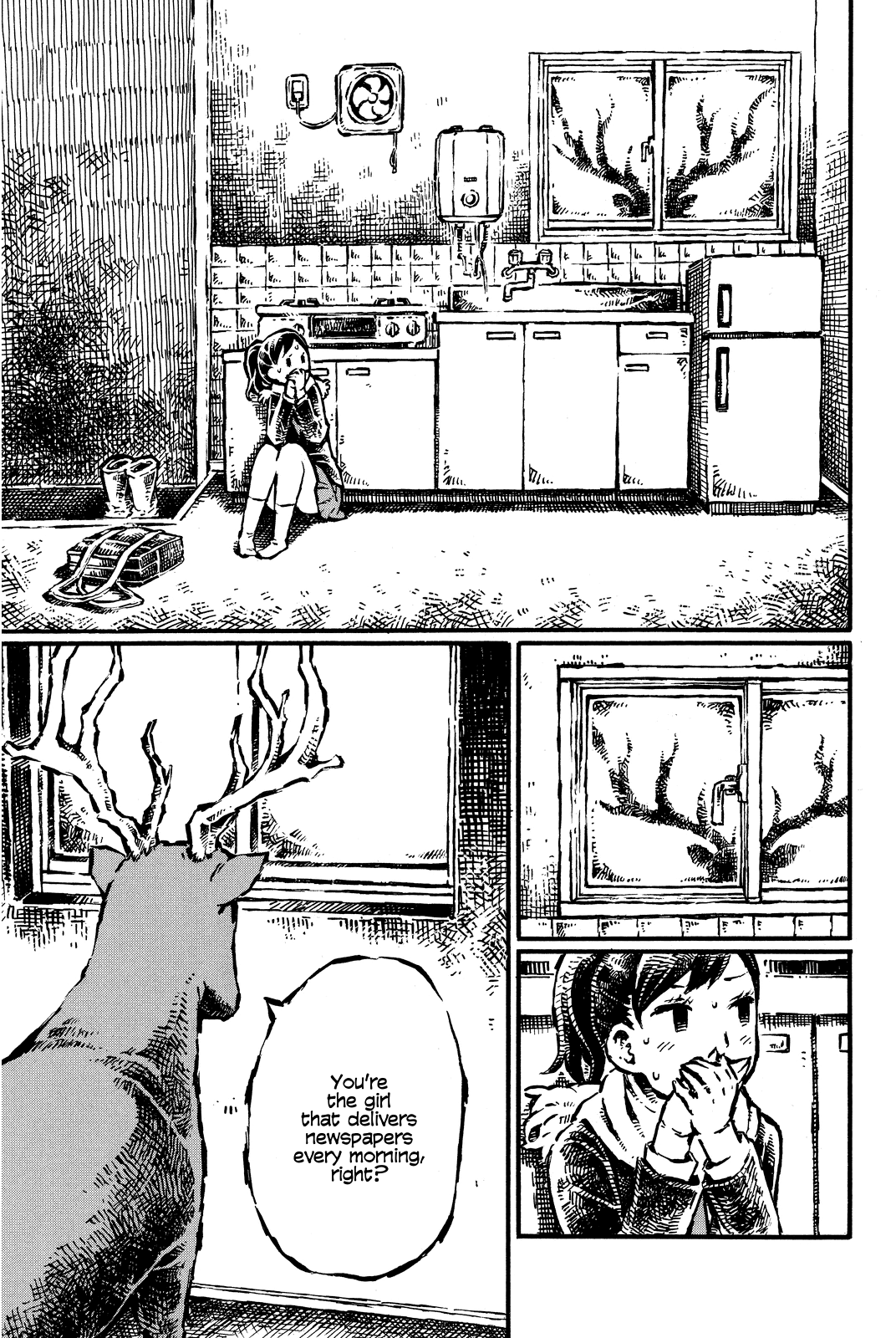 Daidai wa, Hantoumei ni Nidone Suru Chapter 11 page 9 - Chapter 11: The Reindeer on the Bridge
