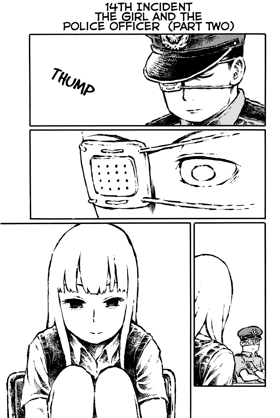 Daidai wa, Hantoumei ni Nidone Suru Chapter 14 page 1 - Chapter 14: The Girl and the Police Officer (Part Two)