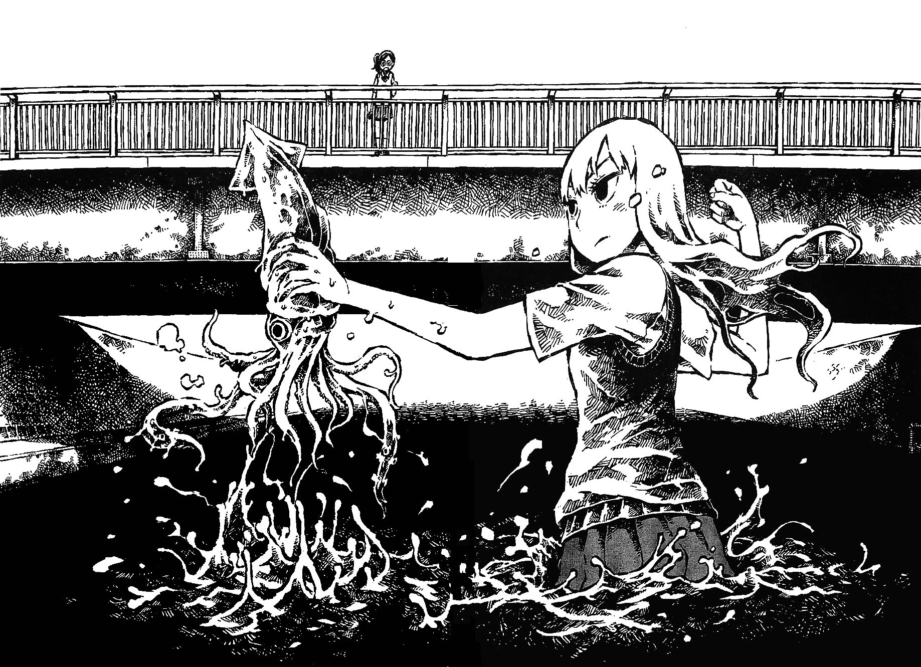 Daidai wa, Hantoumei ni Nidone Suru Chapter 3 page 10 - Chapter 3: A Classmate Dipped in Squid Ink