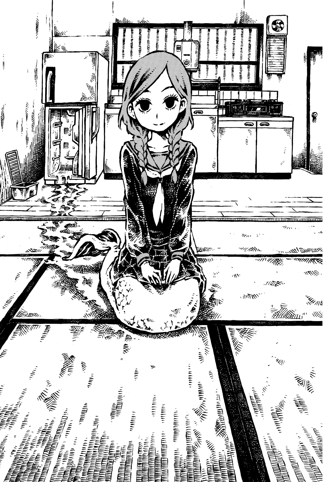Daidai wa, Hantoumei ni Nidone Suru Chapter 9 page 12 - Chapter 9: Sitting Mermaid