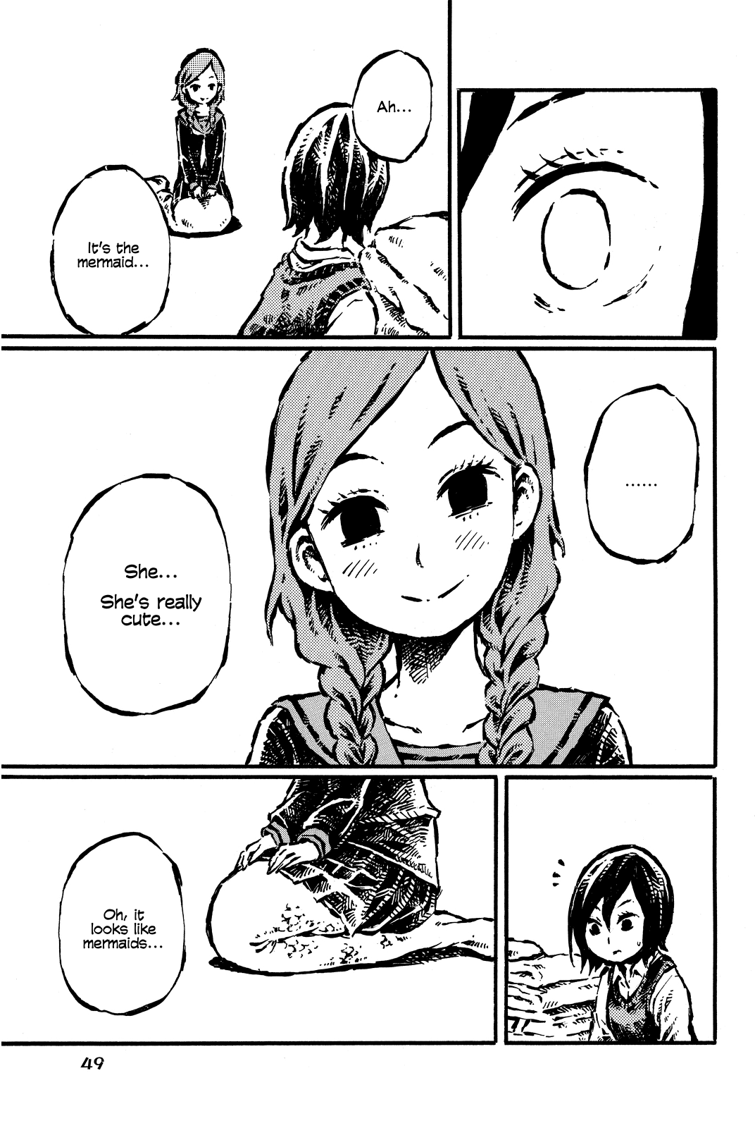 Daidai wa, Hantoumei ni Nidone Suru Chapter 9 page 13 - Chapter 9: Sitting Mermaid