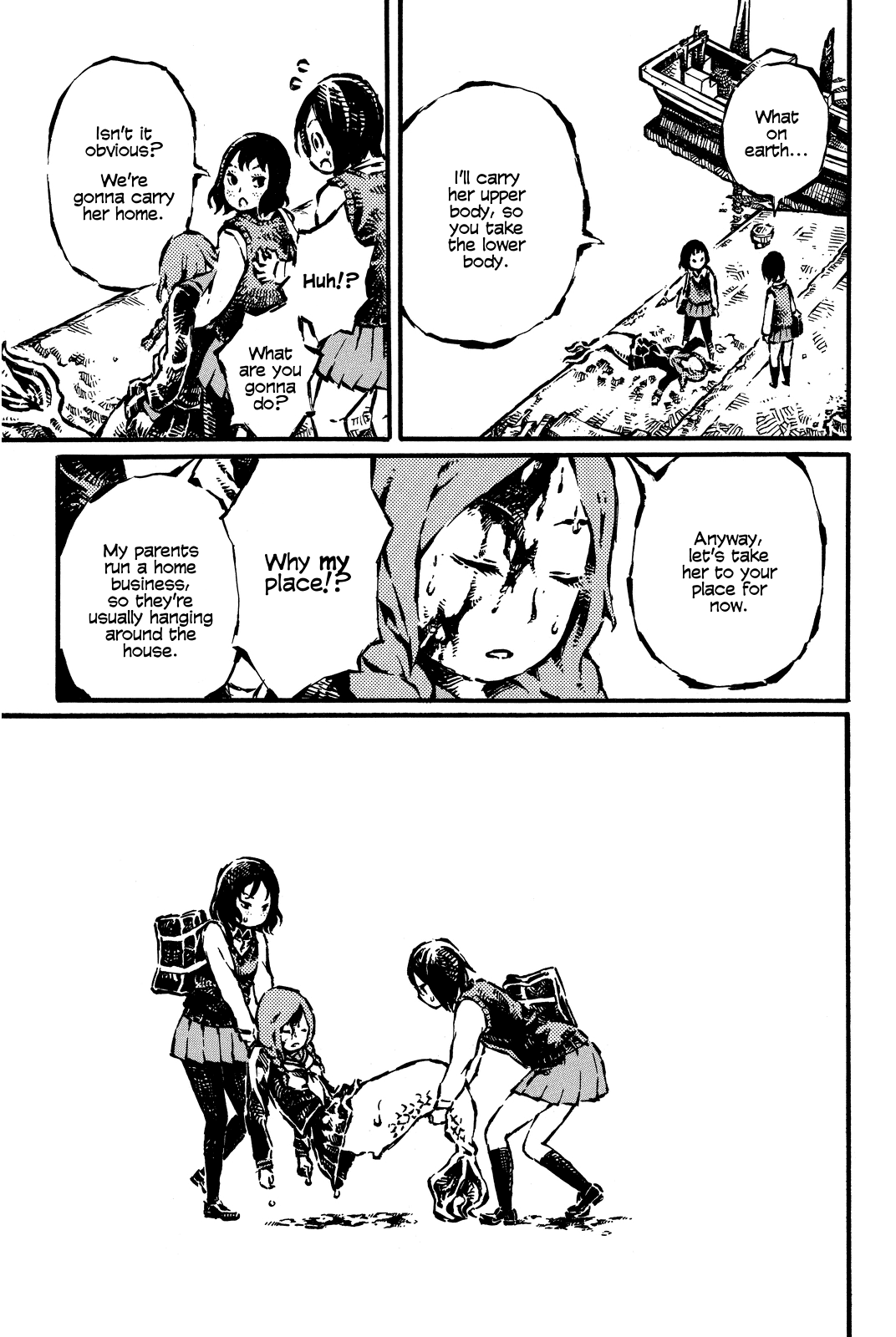 Daidai wa, Hantoumei ni Nidone Suru Chapter 9 page 3 - Chapter 9: Sitting Mermaid
