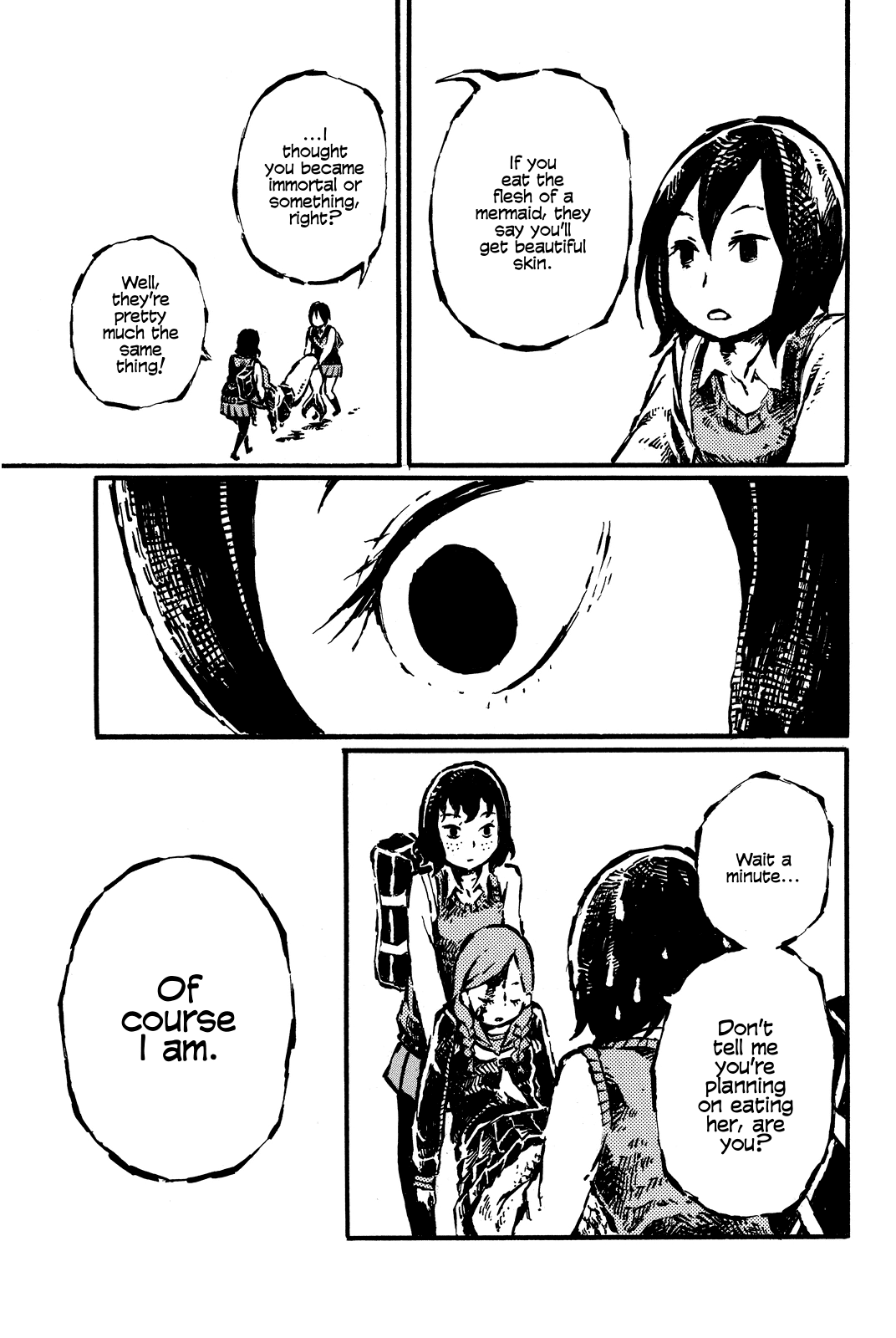 Daidai wa, Hantoumei ni Nidone Suru Chapter 9 page 7 - Chapter 9: Sitting Mermaid