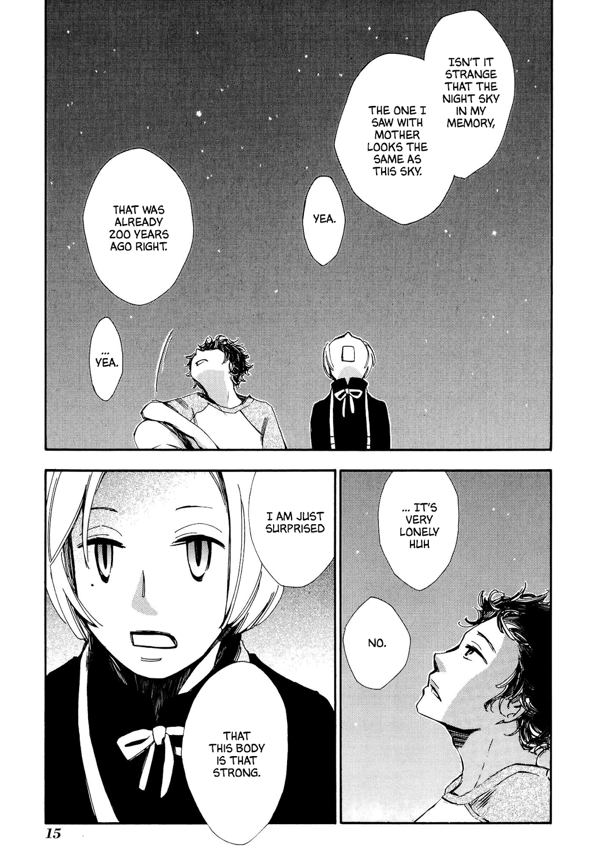 Daidaiboshi Chapter 7 page 14 - Chapter 7: Diving into the Sea