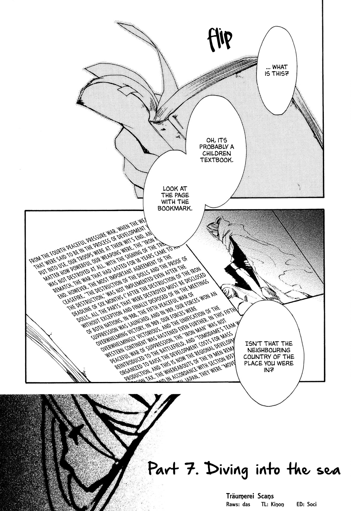 Daidaiboshi Chapter 7 page 2 - Chapter 7: Diving into the Sea