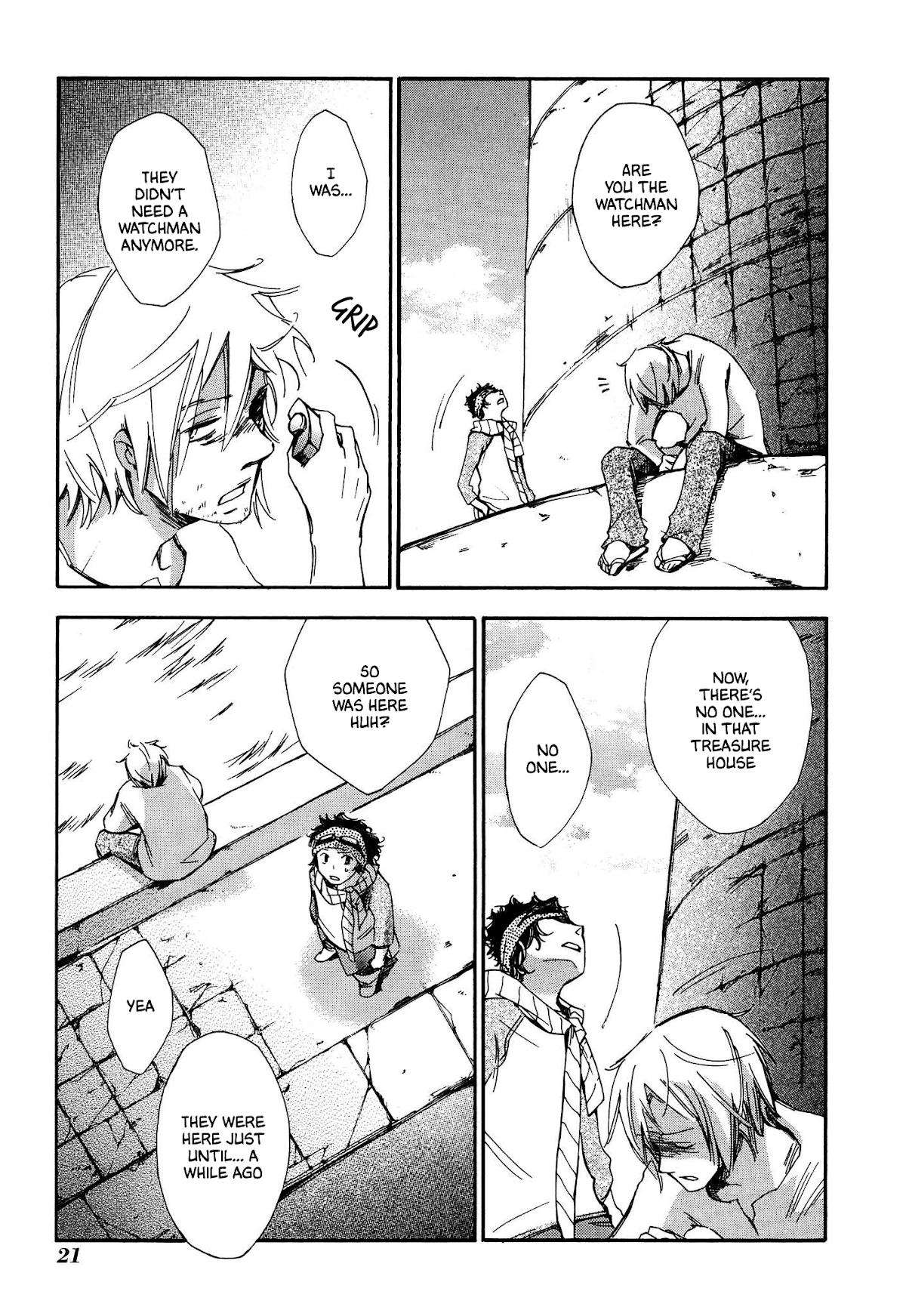 Daidaiboshi Chapter 7 page 20 - Chapter 7: Diving into the Sea